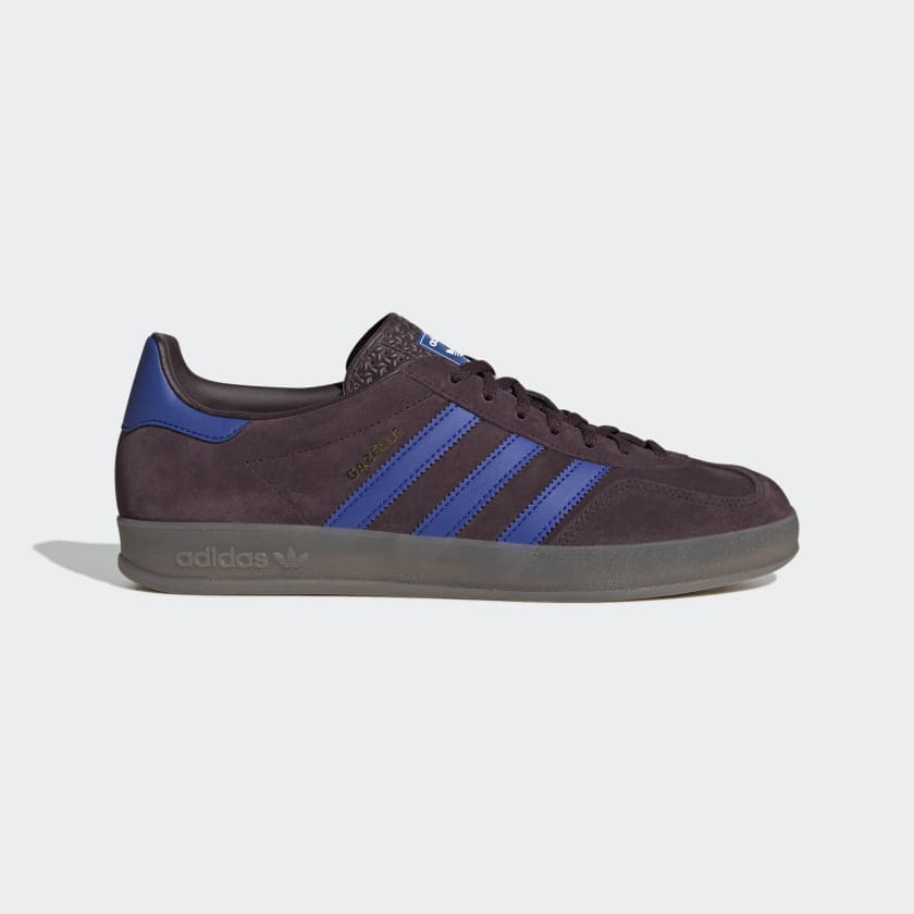 Grey and red adidas gazelle outlet