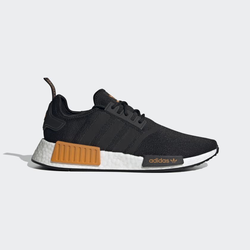 Adidas originals nmd r1 2025 junior black and orange