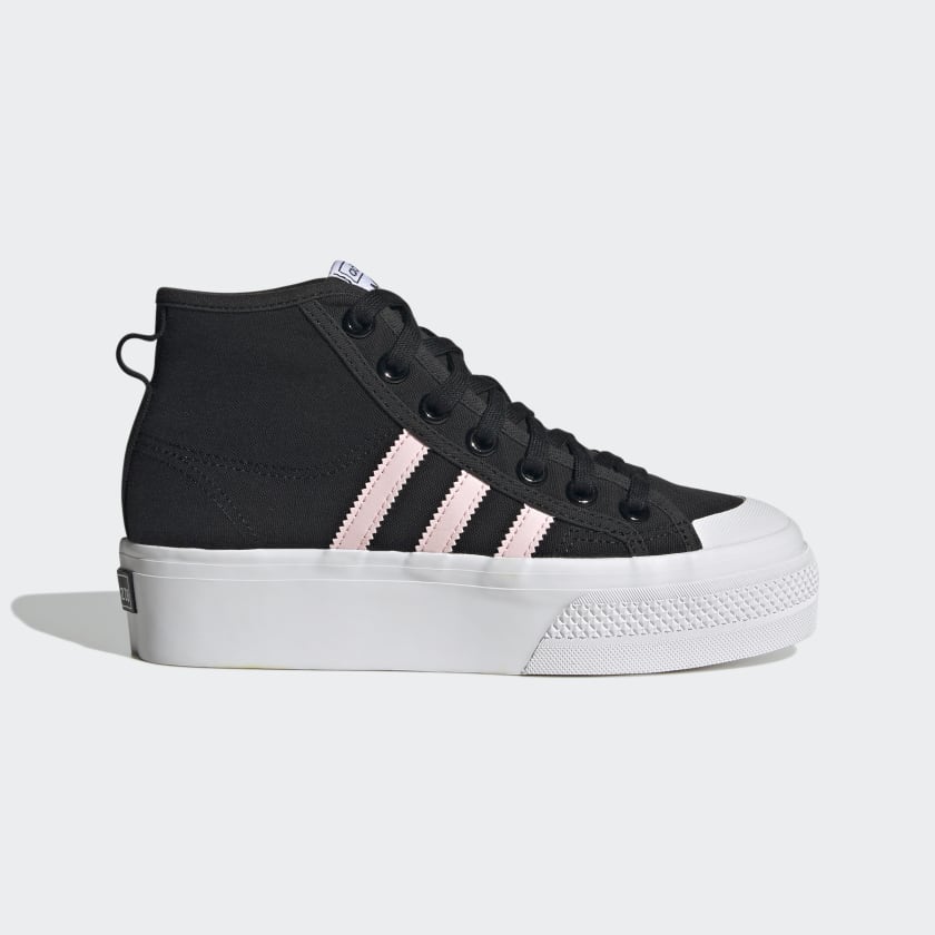 Nizza platform top mid schoenen