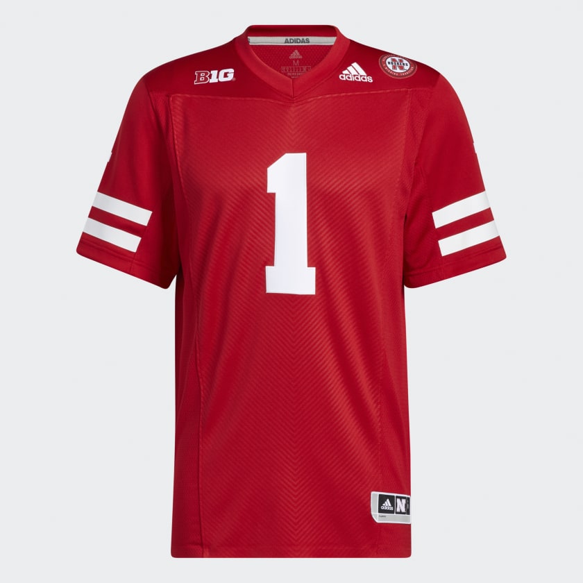adidas Cornhuskers Home Jersey - Red | Men's Football | adidas US