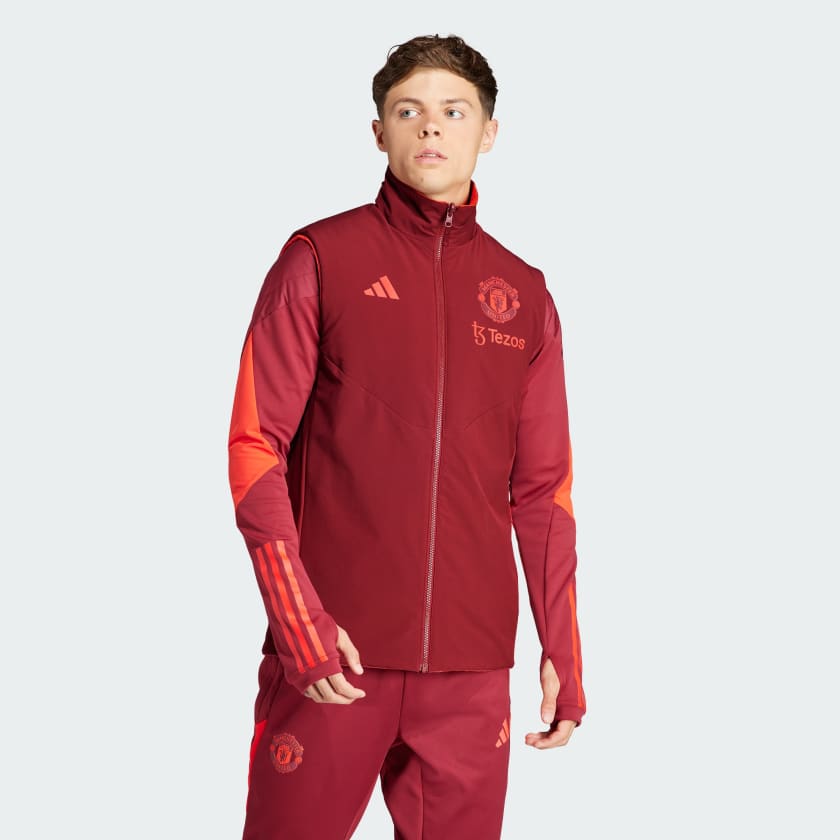 Man utd cheap training vest