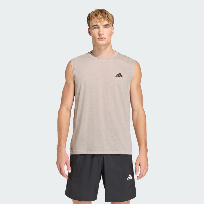 WORKOUT ESSENTIALS FEELREADY SLEEVELESS T-SHIRT