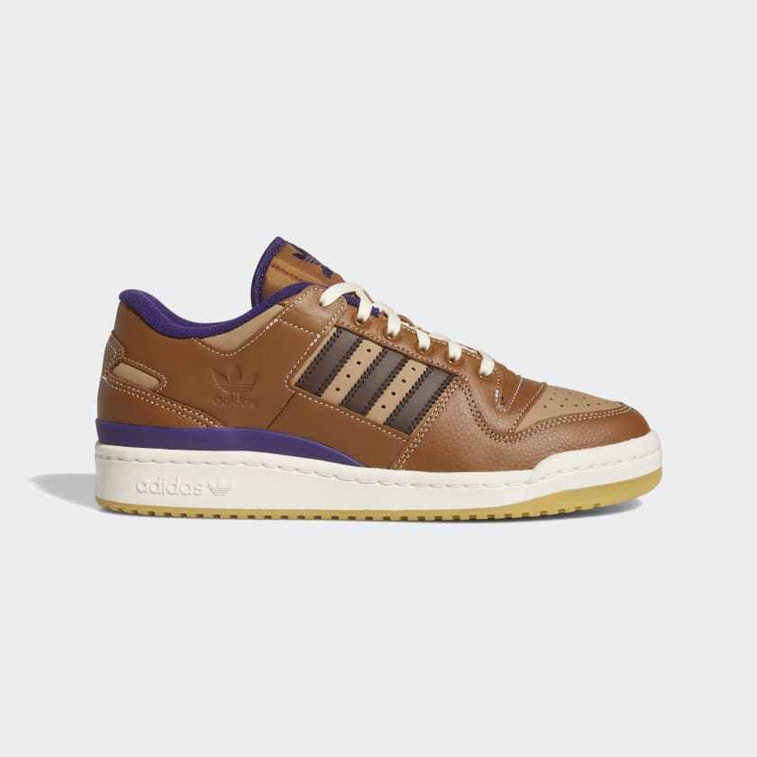 adidas Heitor Forum 84 Low ADV Shoes - Brown | Men's Basketball 