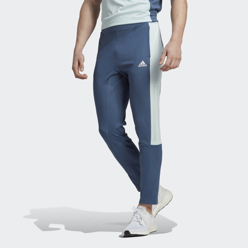 Grundig Påstand spænding adidas Training Colorblock bukser - Blå | adidas Denmark