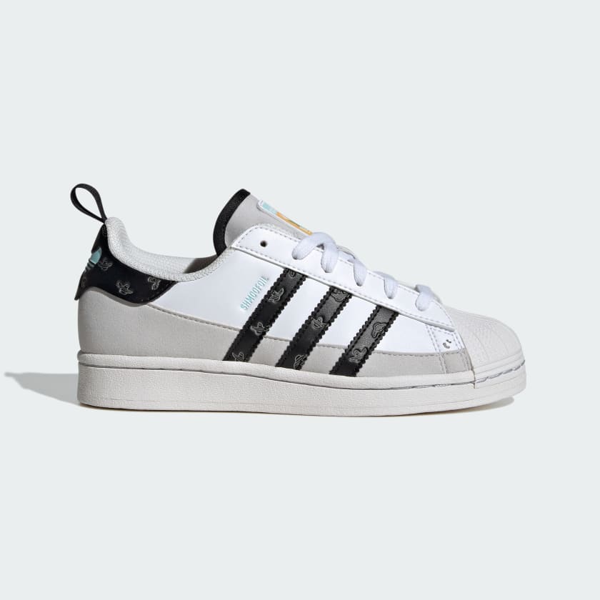 Adidas Shmoofoil Superstar Shoes Kids Kids Cloud White Two 5.5
