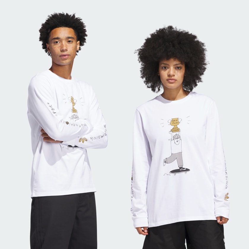 adidas Henry Jones Champ Long Sleeve Tee (Gender Neutral