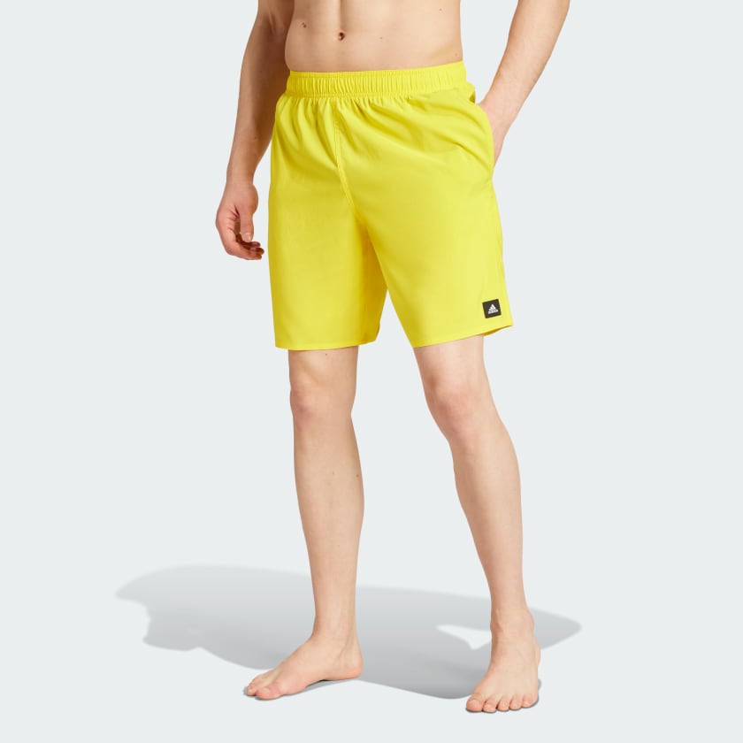 Men's yellow online swim shorts