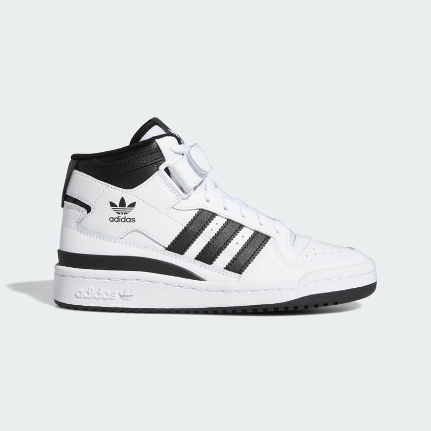 adidas Forum Mid Shoes - Bialy | adidas Poland