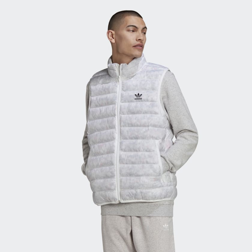 adidas Essentials+ Made with Nature Vest - White | Men's Lifestyle | adidas  US