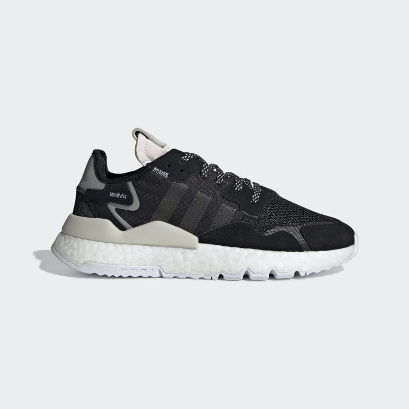 adidas Nite Jogger Shoes Black adidas Malaysia