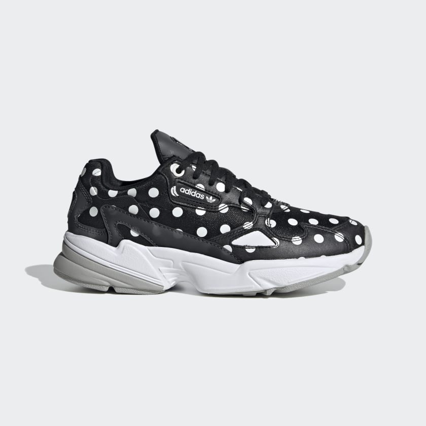 Falcon shoes top adidas black