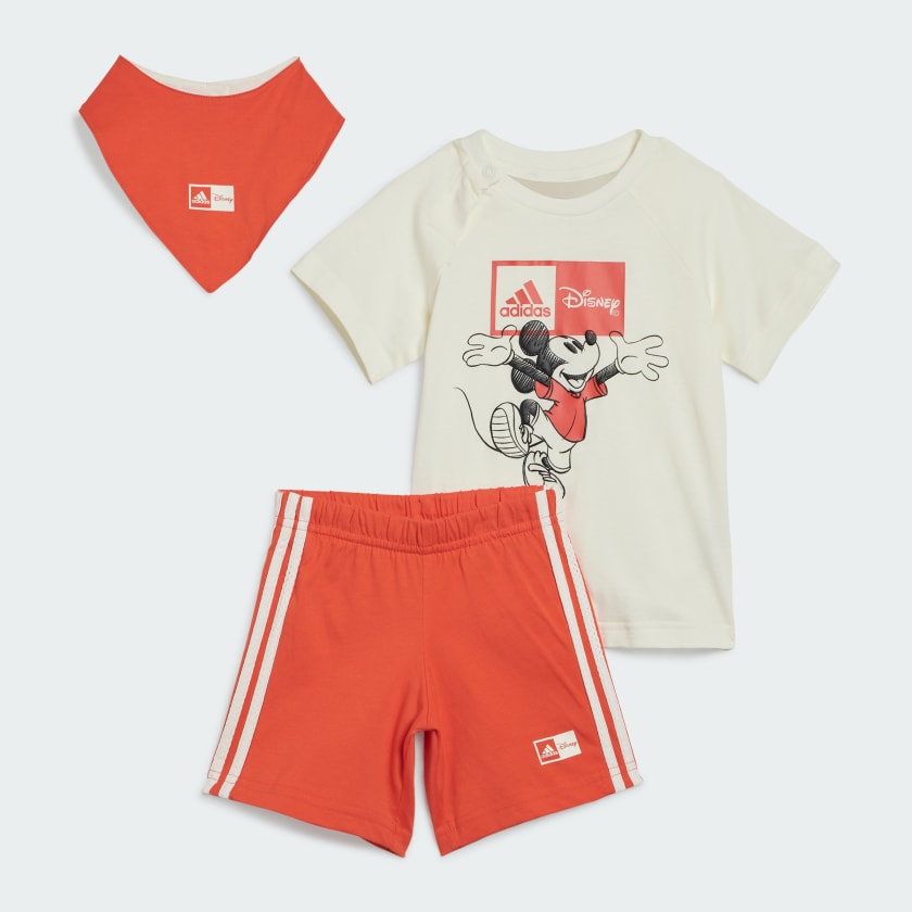 adidas Zestaw adidas x Disney Mickey Mouse Gift Bialy adidas Poland