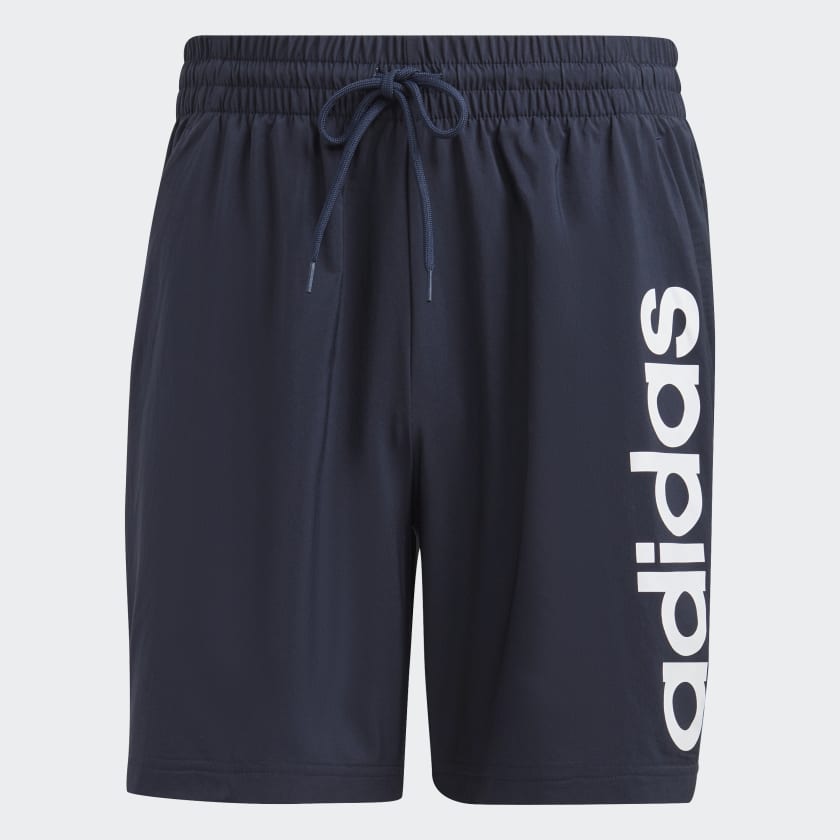 adidas AEROREADY Essentials Chelsea Linear Logo Shorts Blue adidas Thailand
