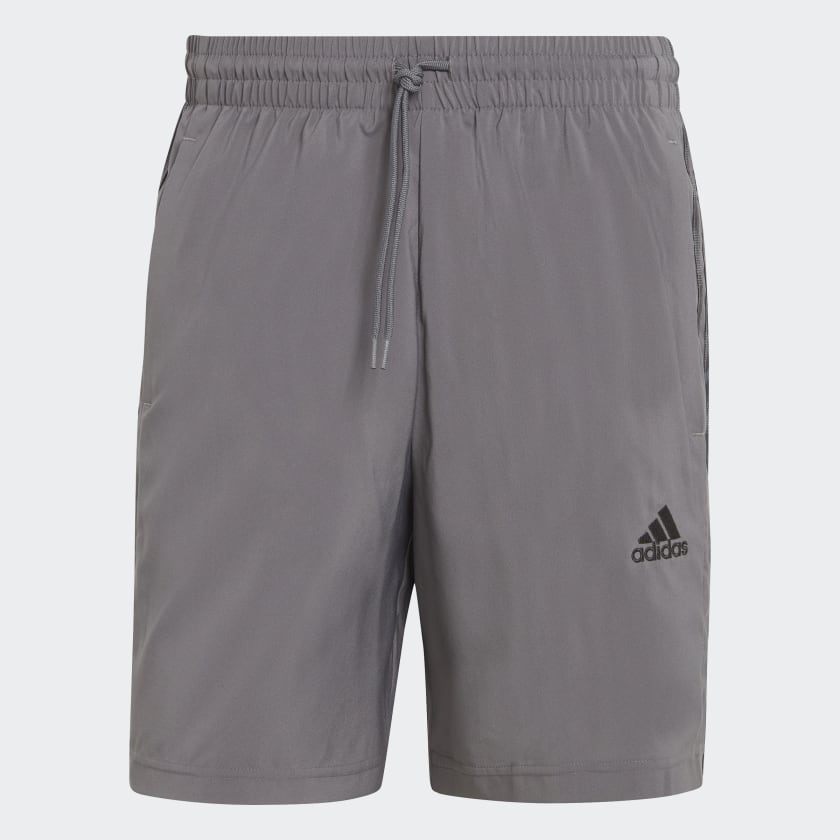 adidas AEROREADY Essentials Chelsea 3 Stripes Shorts Grey adidas Singapore