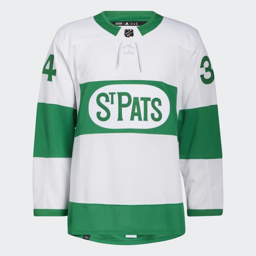 adidas Auston Matthews Toronto St Pats Jersey White adidas Canada