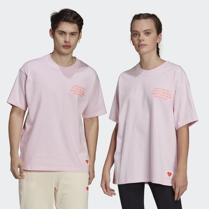 adidas V-Day Tee (Gender Neutral) - Pink