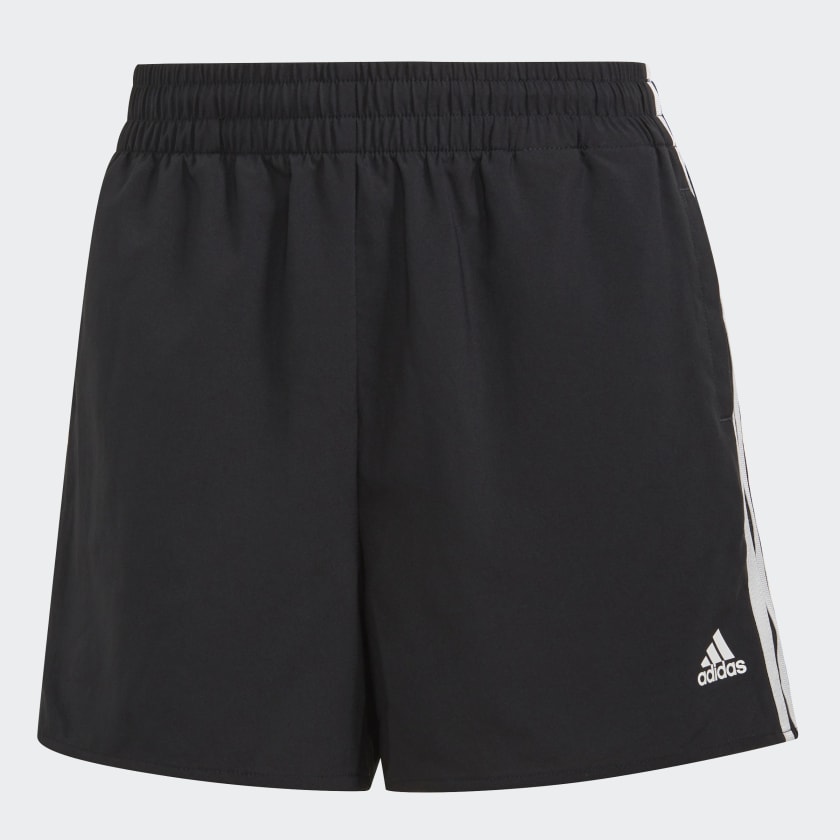 Adidas Shorts Primeblue Designed 2 Move 3 Rayas Tejidos Sport Negro Mujer Training S