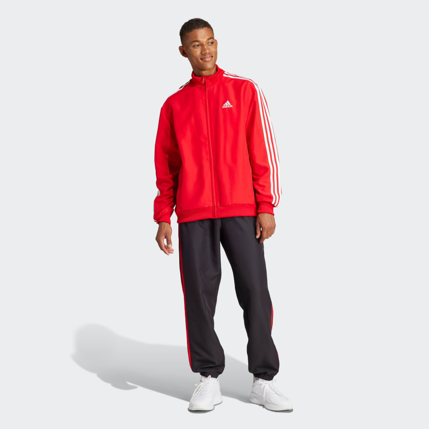 Buzo adidas rojo deals