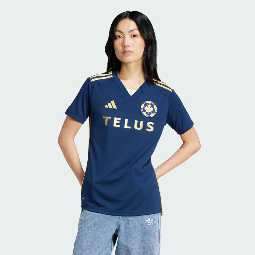 adidas Vancouver Whitecaps FC 24 25 Away Jersey Blue Free Shipping with adiClub adidas US