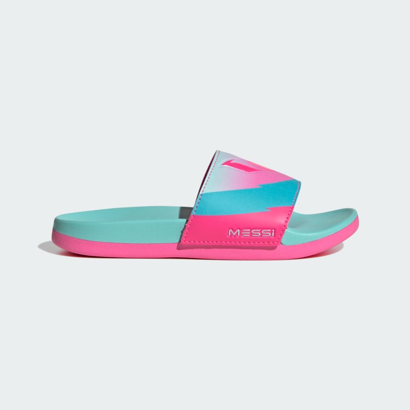 adidas Adilette Comfort Slides Kids - White | Free Shipping