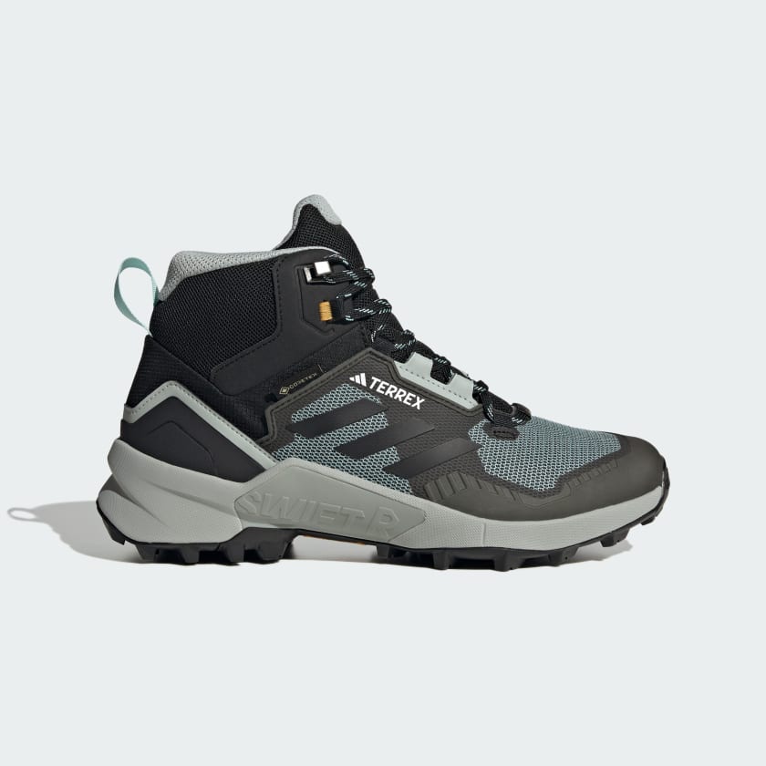 adidas TERREX Swift R3 Mid US | Turquoise | GORE-TEX Women\'s - Hiking Hiking Shoes adidas