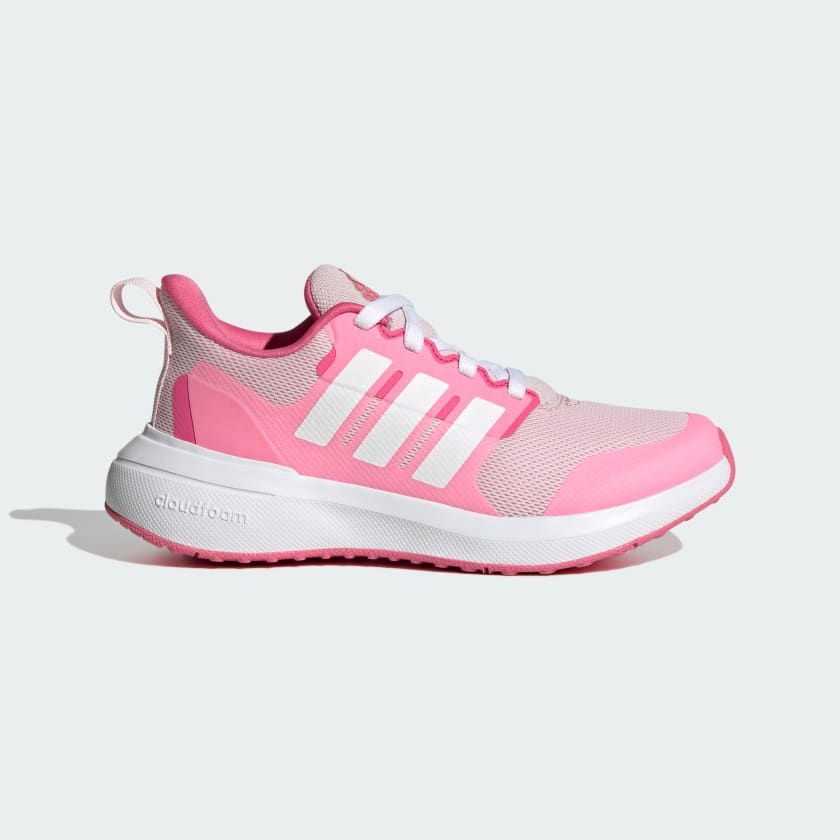 Pink Shoes Lace 👟 2.0 Kids\' US | adidas FortaRun - 👟 Cloudfoam Lifestyle adidas |