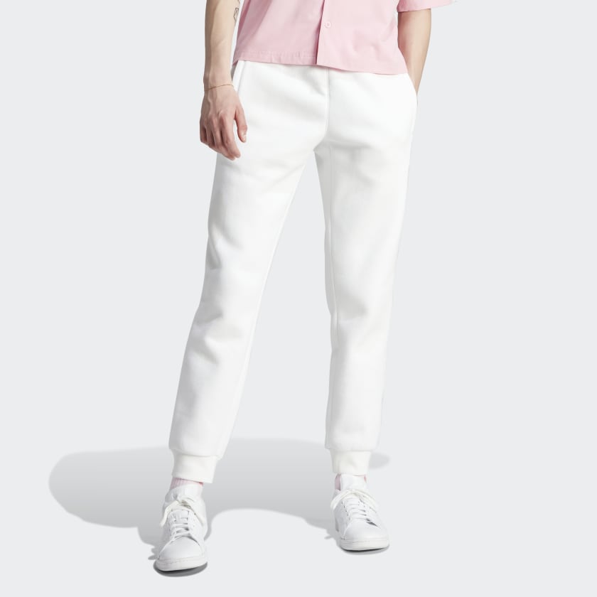 adidas Trefoil Essentials Pants - White | Free Shipping with adiClub ...