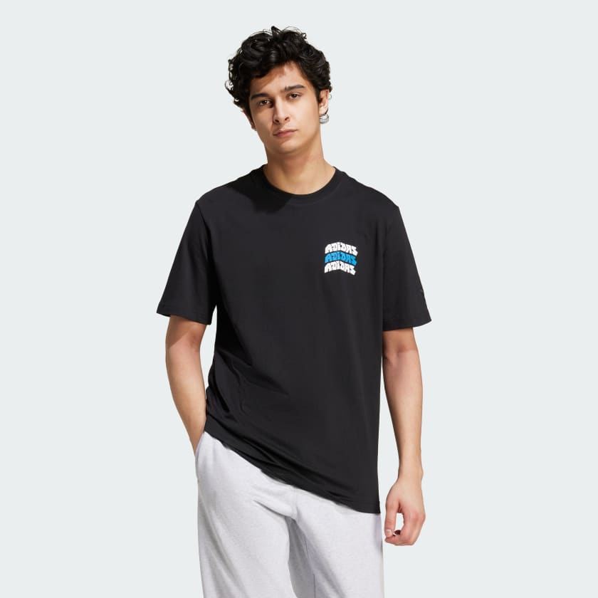 トップスその他 adidas Training Supply Street Tee Black IY3431 adidas Training Supply Street Tee 4 - Black | adidas Vietnam