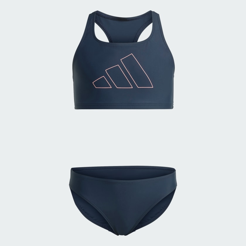 adidas Performance Big Bars Kids Bikini Blau adidas Deutschland
