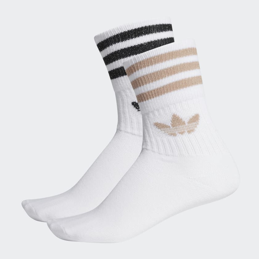 White glitter adidas store