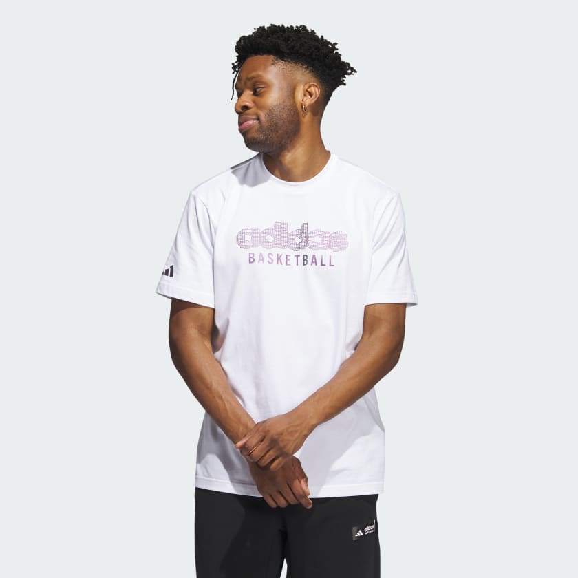 Polera blanca adidas clearance