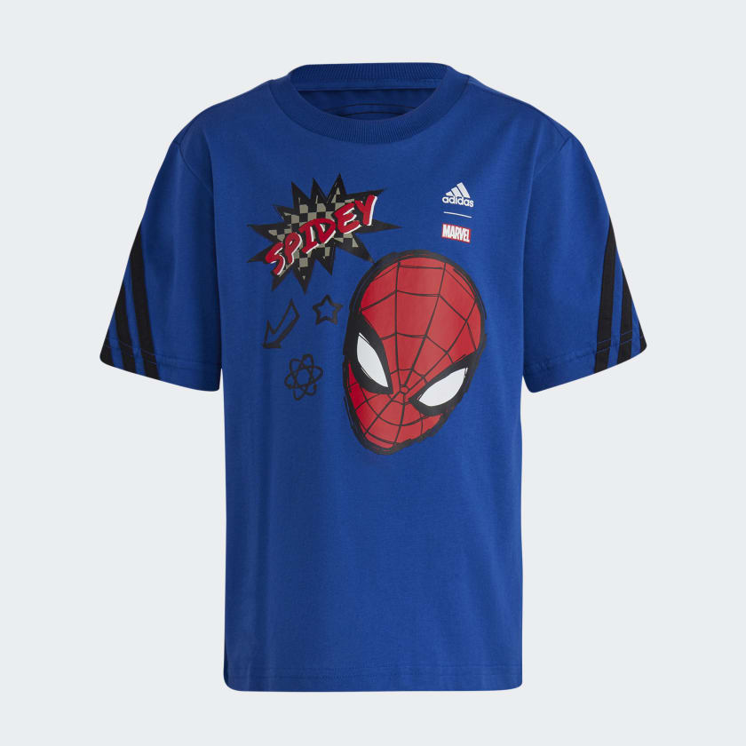madera Ladrillo Idear adidas x Marvel Spider-Man Tee - Blue | Kids' Training | adidas US