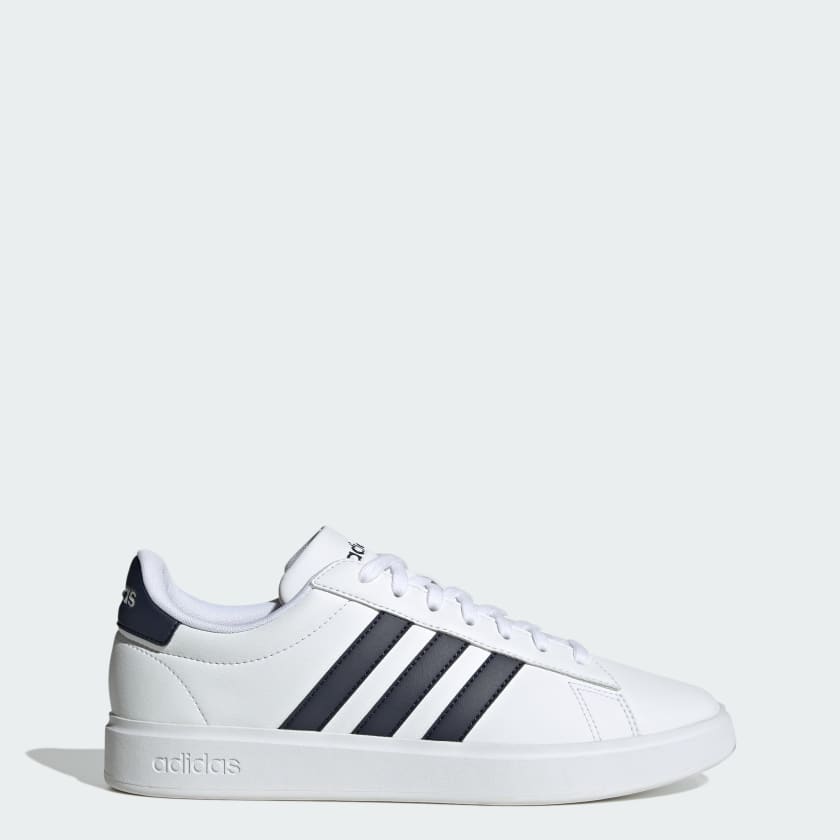 Zapatillas adidas blancas con negro best sale