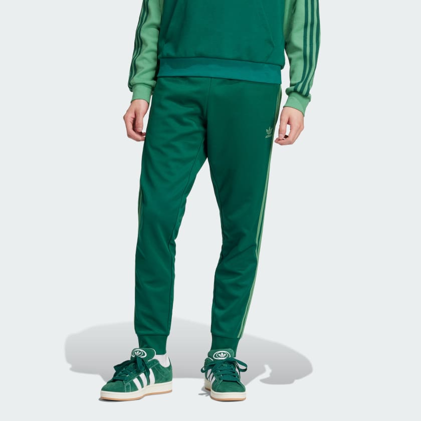 adidas Adicolor Classics SST Trainingsbroek groen adidas Belgium