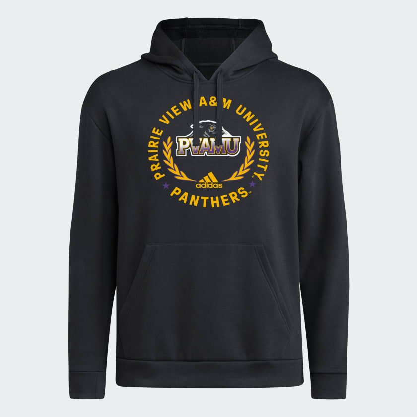 adidas Prairie View A M Fleece Hooded Sweatshirt Black Free Shipping with adiClub adidas US
