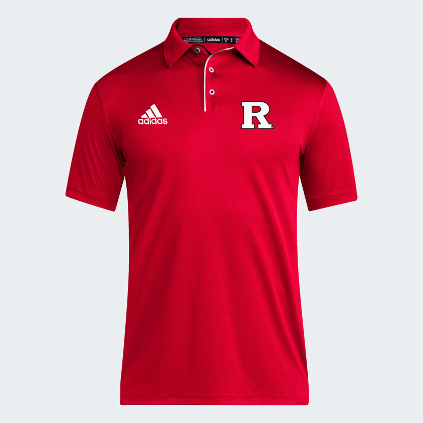Red adidas polo shirt 2025