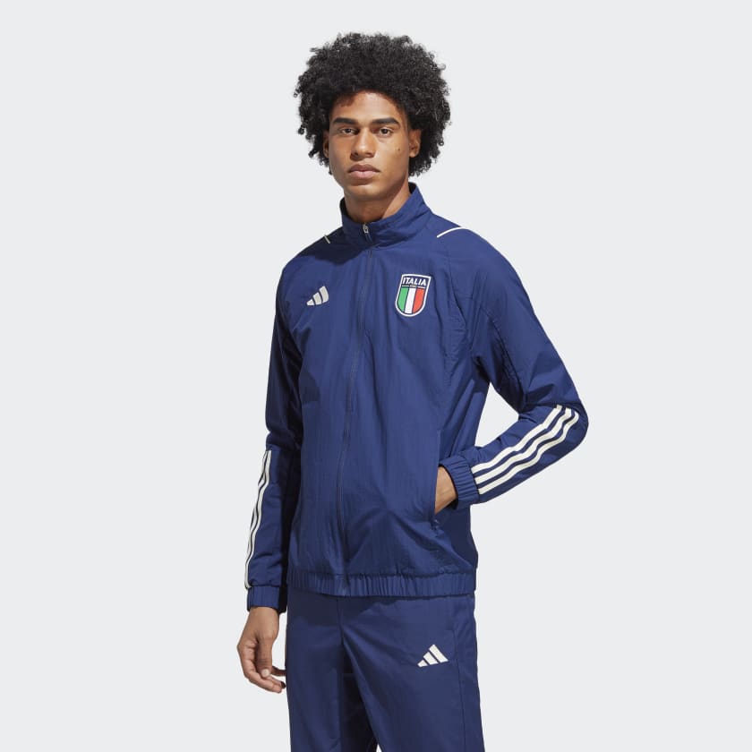 AC Milan Soccer Tracksuit Milano Italy Adidas Football Presentation Suit  BNWT