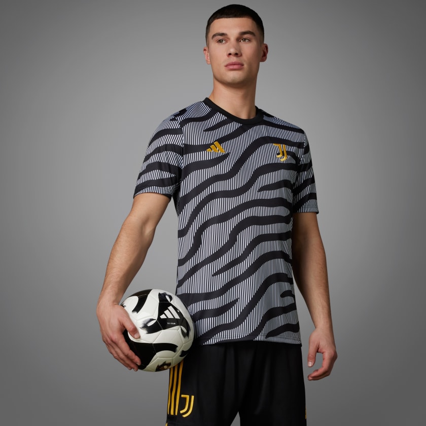 adidas Juventus Pre-Match Jersey - Black | Men's Soccer | adidas US