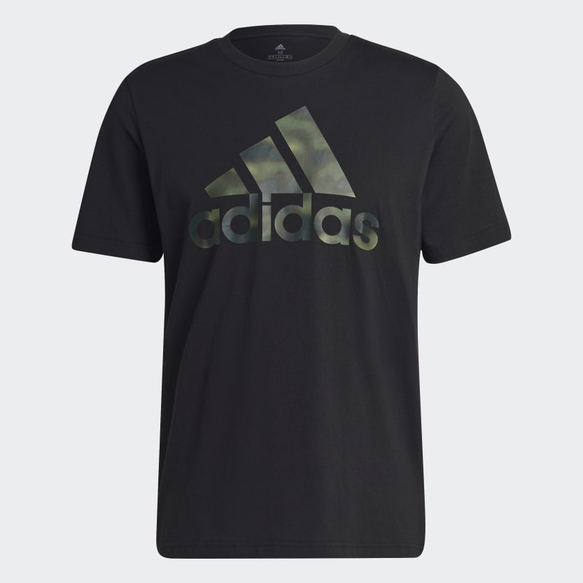 adidas Essentials Camo Print Tee Black adidas Thailand