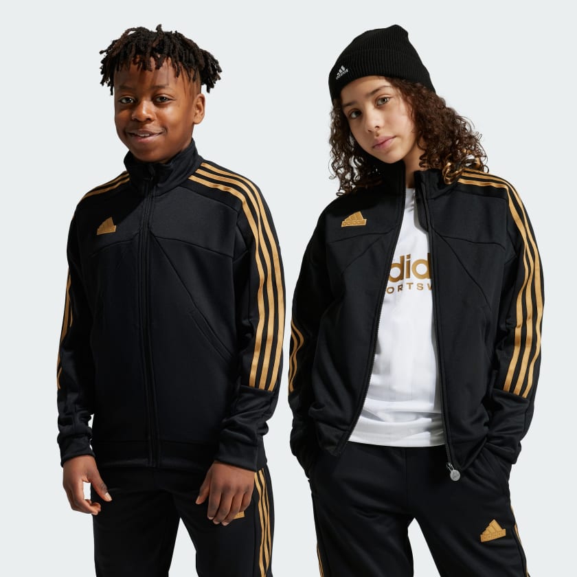adidas Tiro Nations Pack Kids Trainingsjacke Schwarz adidas Austria