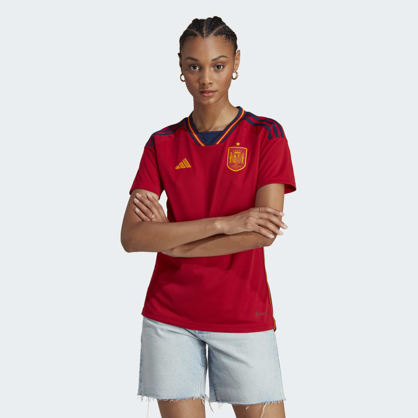 Spain Women's Euro 2022 Women's Home Jersey by Adidas - M