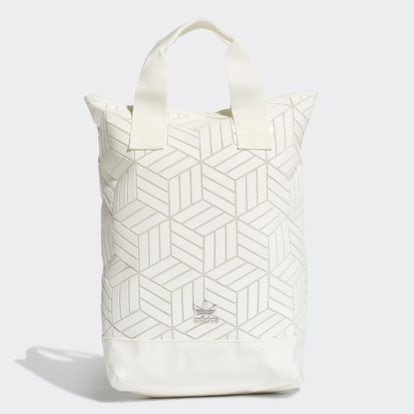 Roll-Top Backpack - White | adidas Australia