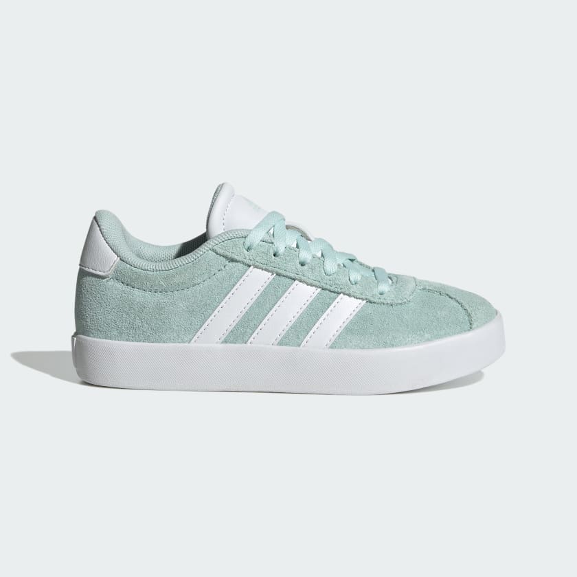 adidas VL Court 3.0 Shoes Kids Turquoise Free Shipping with adiClub adidas US