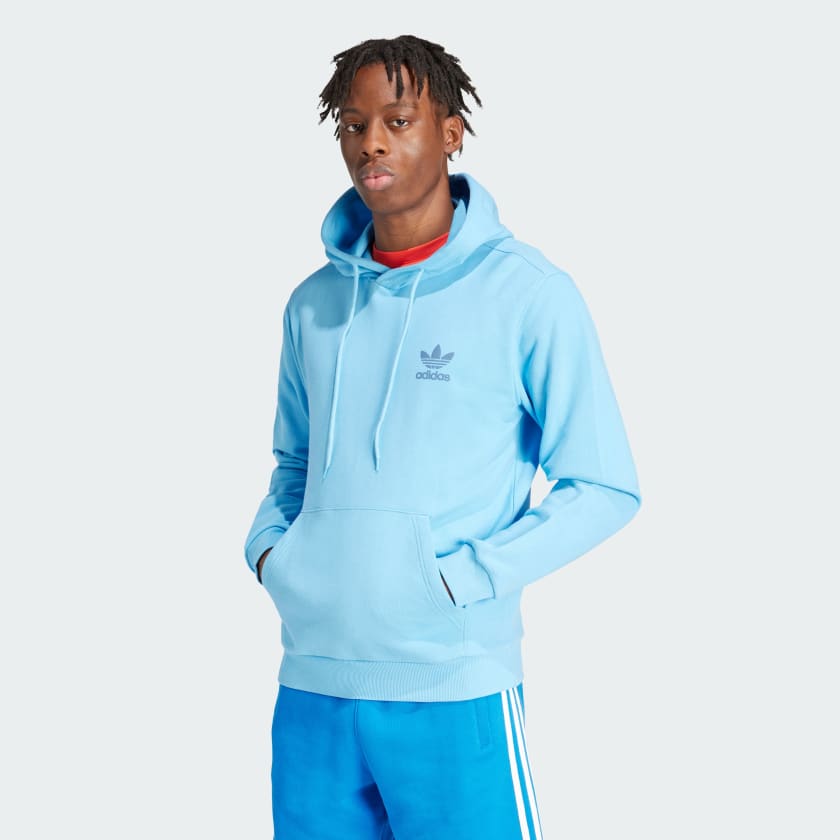 Poleron con Capucha Estampado adidas Azul adidas adidas Chile