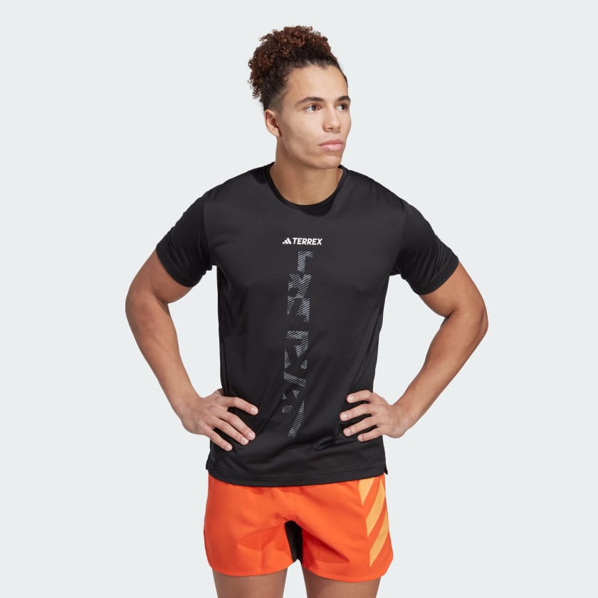 adidas Terrex Agravic Trail Running T shirt Zwart adidas Offici le Shop