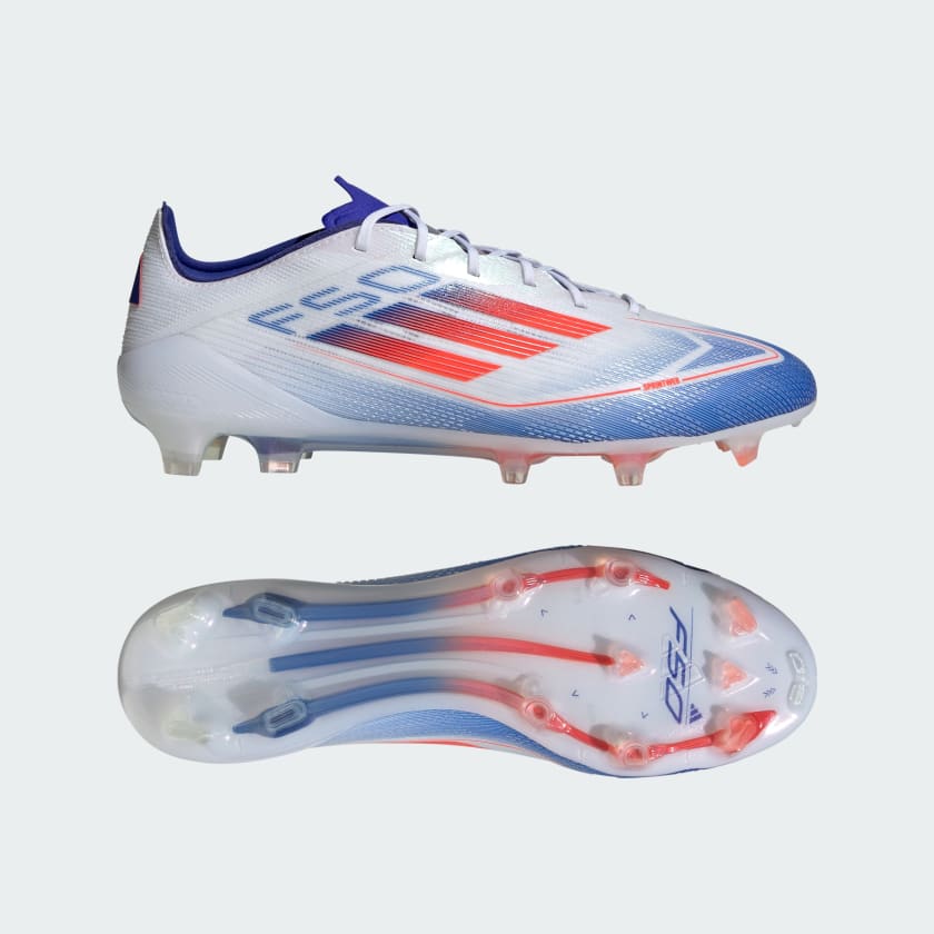 adidas F50 Elite Firm Ground Boots White adidas UK