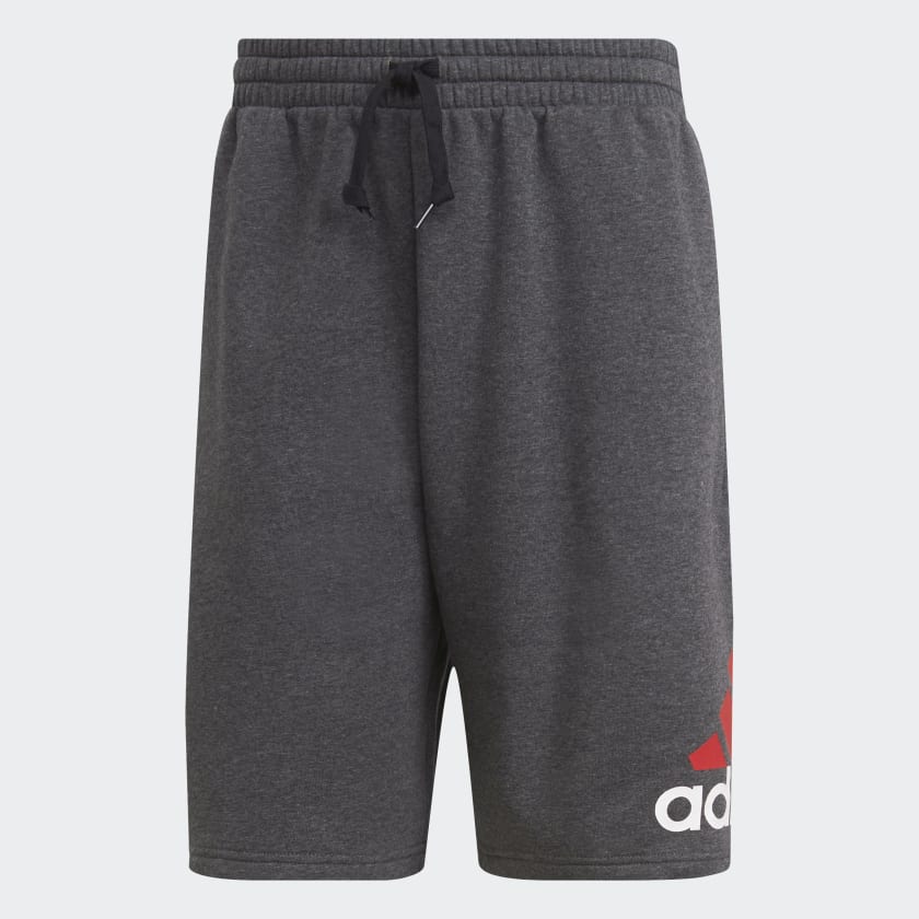 Adidas originals fleece logo shorts shop