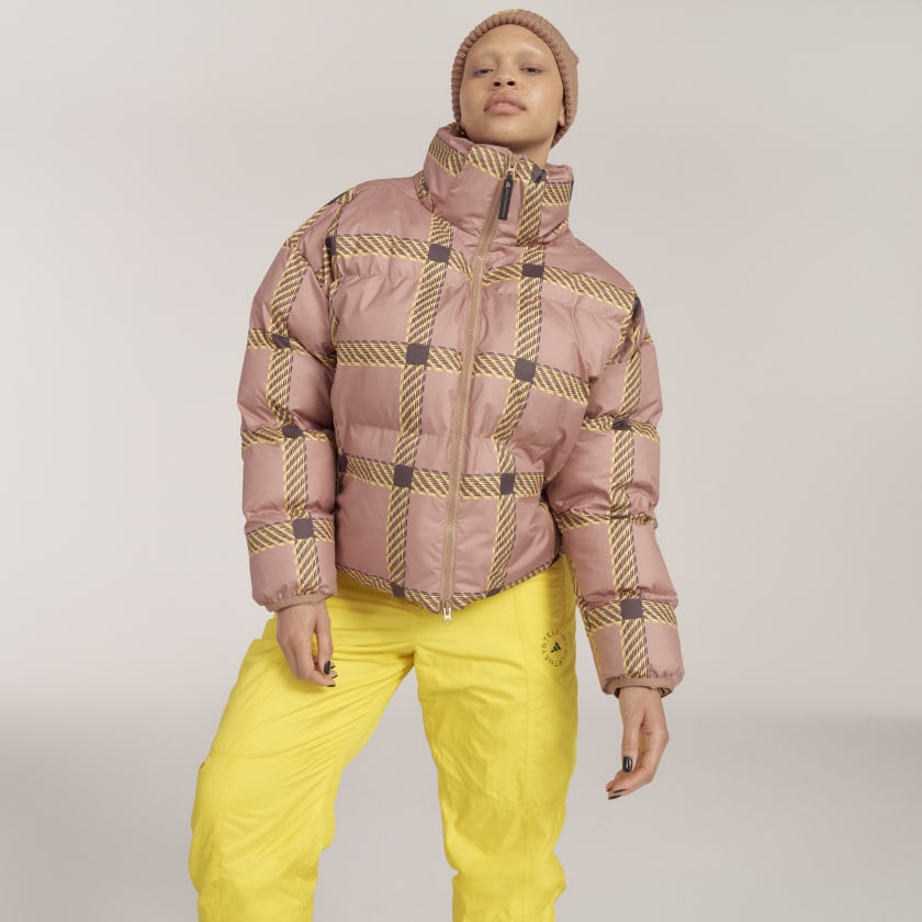 dañar maleta Trampas adidas by Stella McCartney Short Padded Printed Winter Jacket - Brown |  Women's Training | adidas US