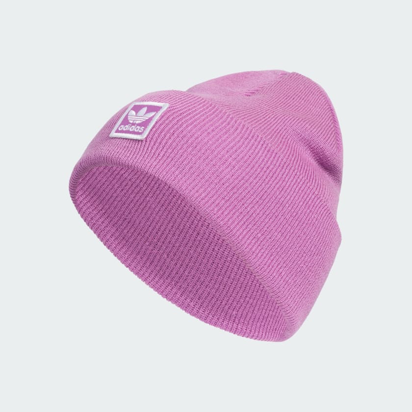 adidas Oversize Cuff Beanie - Purple | Free Shipping with