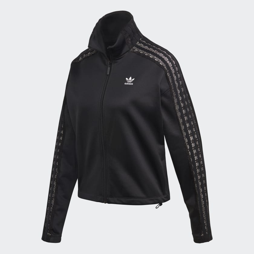 Chaqueta Deportiva Encaje Negro adidas adidas Chile